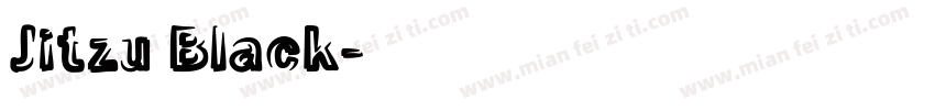 Jitzu Black字体转换
